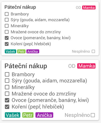 Zjednodušené zobrazení Zjednodušené zobrazení